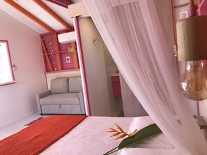 1 habitación, wifi gratis y ropa de cama