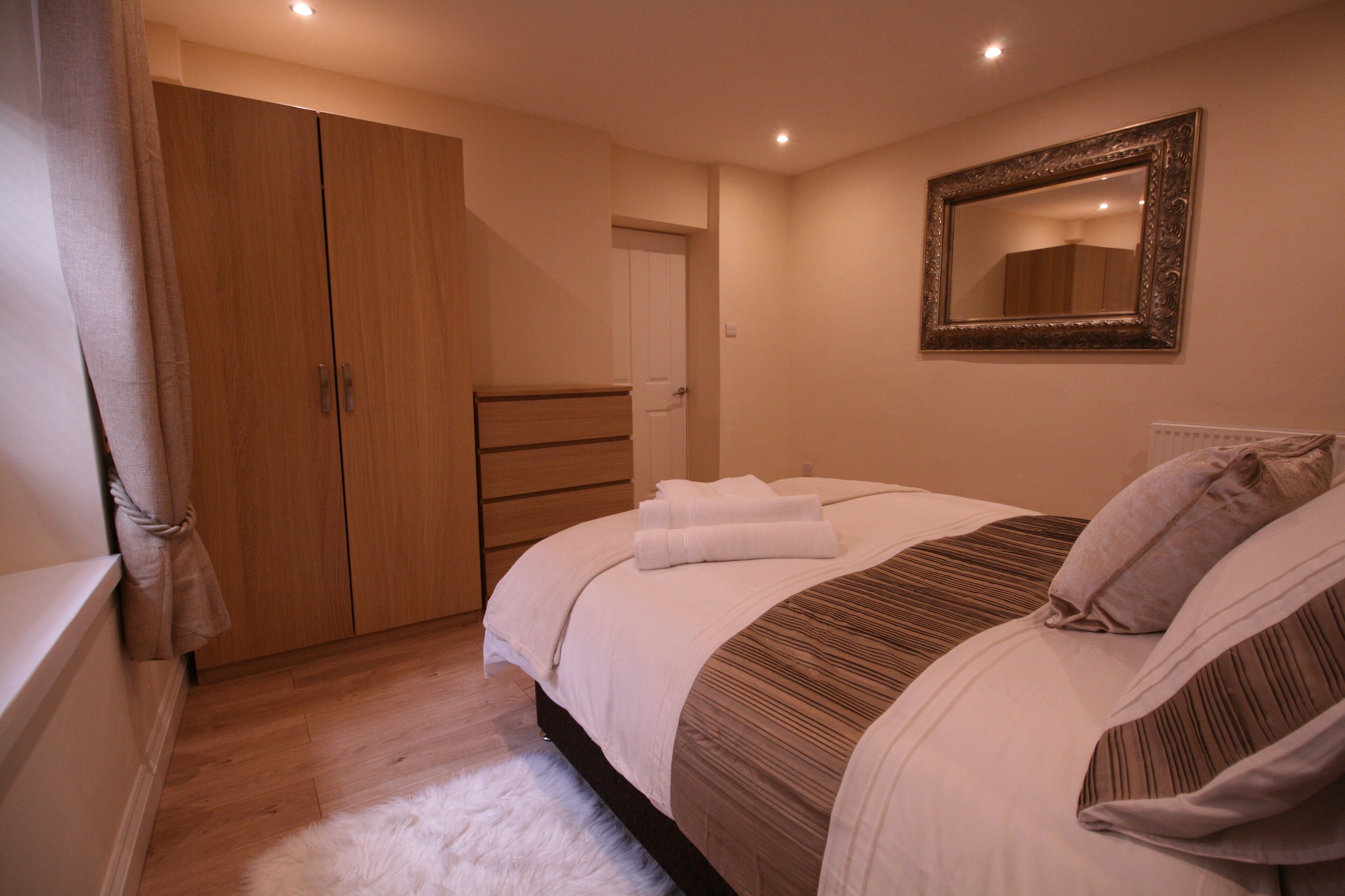 1 Schlafzimmer, Bügeleisen/Bügelbrett, kostenloses WLAN, Bettwäsche