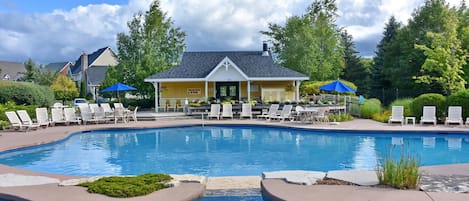 Indoor pool, outdoor pool