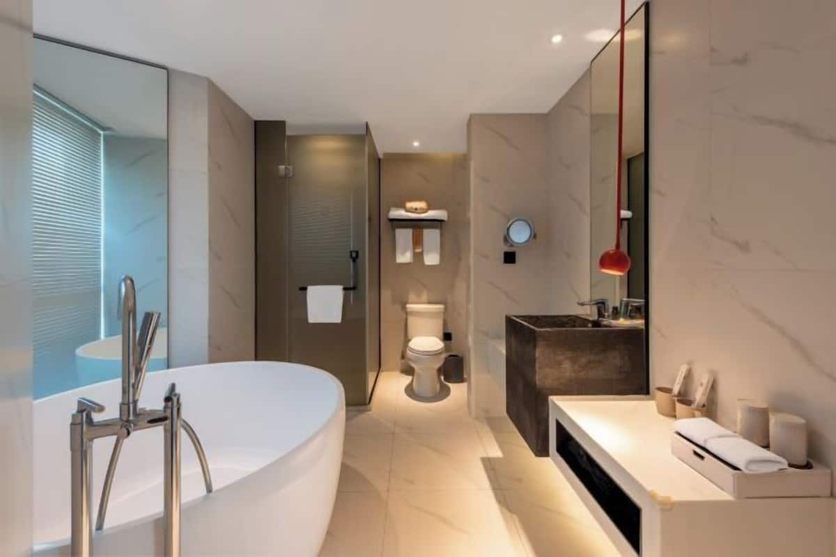 Minibar, in-room safe, desk, blackout curtains