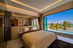 Luxury Villa, 1 King Bed, Sea View | Premium bedding, minibar, in-room safe, individually furnished - Saeng Suree Villas (Ko Yao)