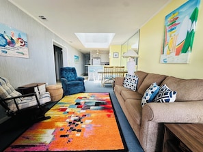 TV - Experience Tilghman Beach and Racquet Club Unit 304! Oceanfront, Pools, Tennis, Close to Main Street! (North Myrtle Beach)