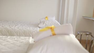 Premium bedding, Select Comfort beds, individually decorated