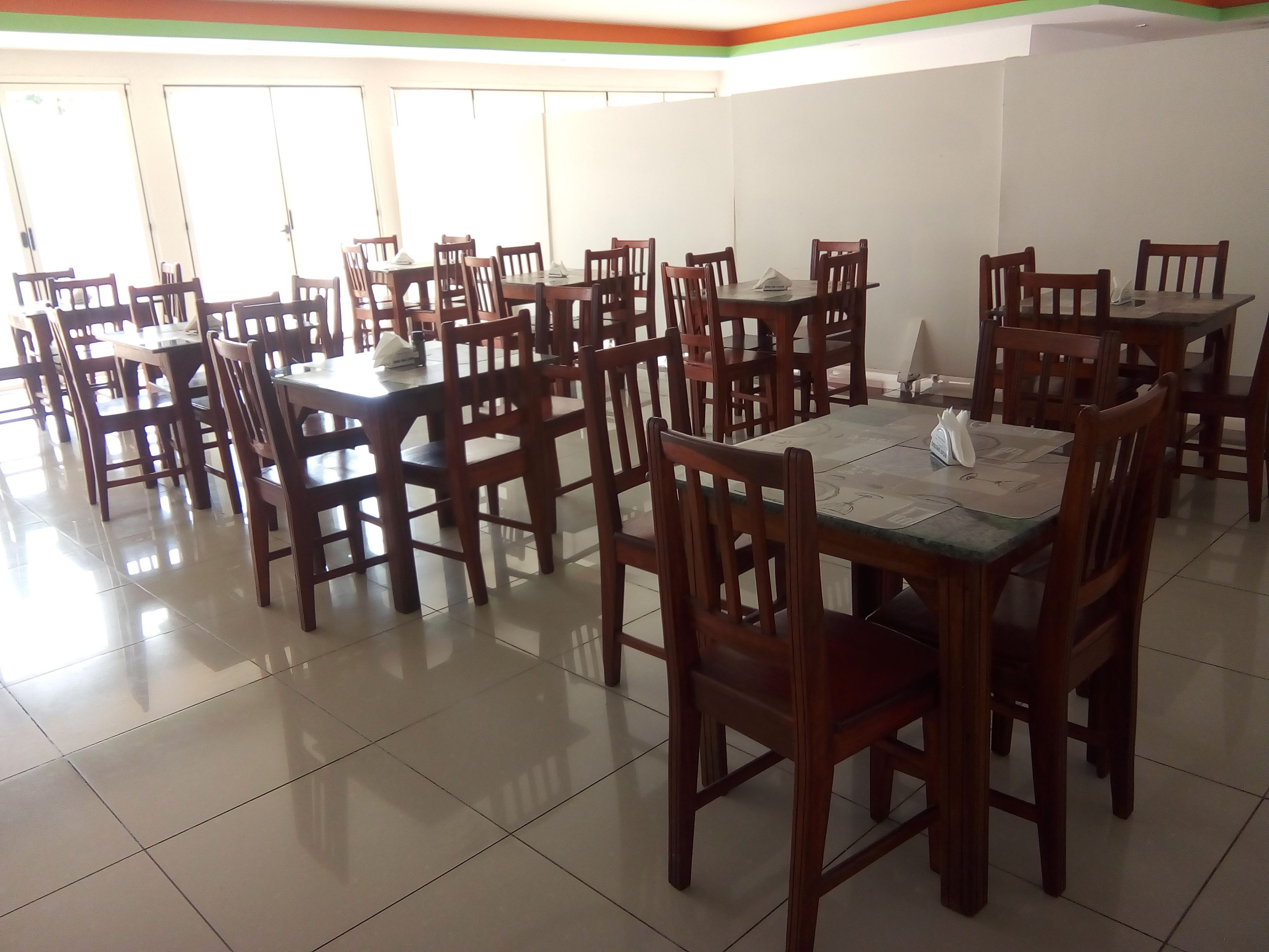 breakfast, lunch, dinner served; local and international cuisine