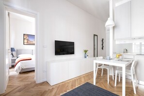 1 Schlafzimmer, Bügeleisen/Bügelbrett, WLAN, Bettwäsche