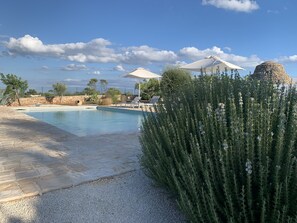 Outdoor pool -  "La Janca" Villa with Pool-Sea House with garden and 2 steps from the beach (Manduria (Ta))