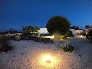 Property grounds -  "La Janca" Villa with Pool-Sea House with garden and 2 steps from the beach (Manduria (Ta))