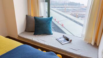 Comfort-Apartment, 2 Doppelbetten | Verdunkelungsvorhänge, kostenloses WLAN