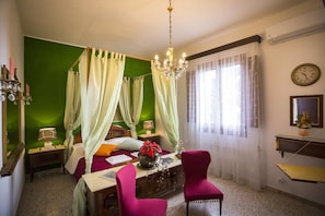 Premium bedding, individually decorated, individually furnished