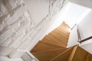 Apartment, Terrace | Living area | Flat-screen TV - Atomic Apartment 02 (Belgrade)