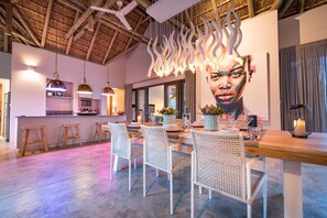 Luxury House | Living area | Flat-screen TV, fireplace