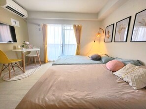 City-Apartment | Daunenbettdecken, individuell dekoriert, individuell eingerichtet