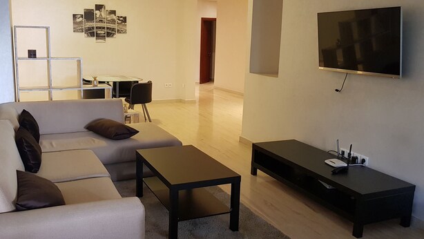 Deluxe Apartment, 2 Bedrooms | Living area - Casablanca Experience (Casablanca)