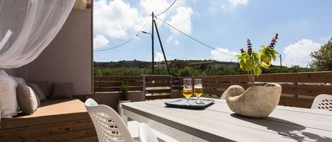 Apartemen Superior | Teras/patio