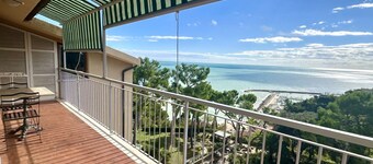 CASA DEL SOLE - Numana, wonderful sea view penthouse