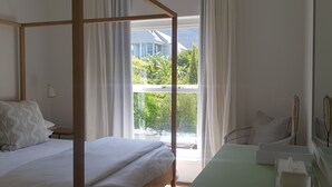 Comfort appartement, 2 slaapkamers | 2 slaapkamers, verduisterende gordijnen, een strijkplank/strijkijzer