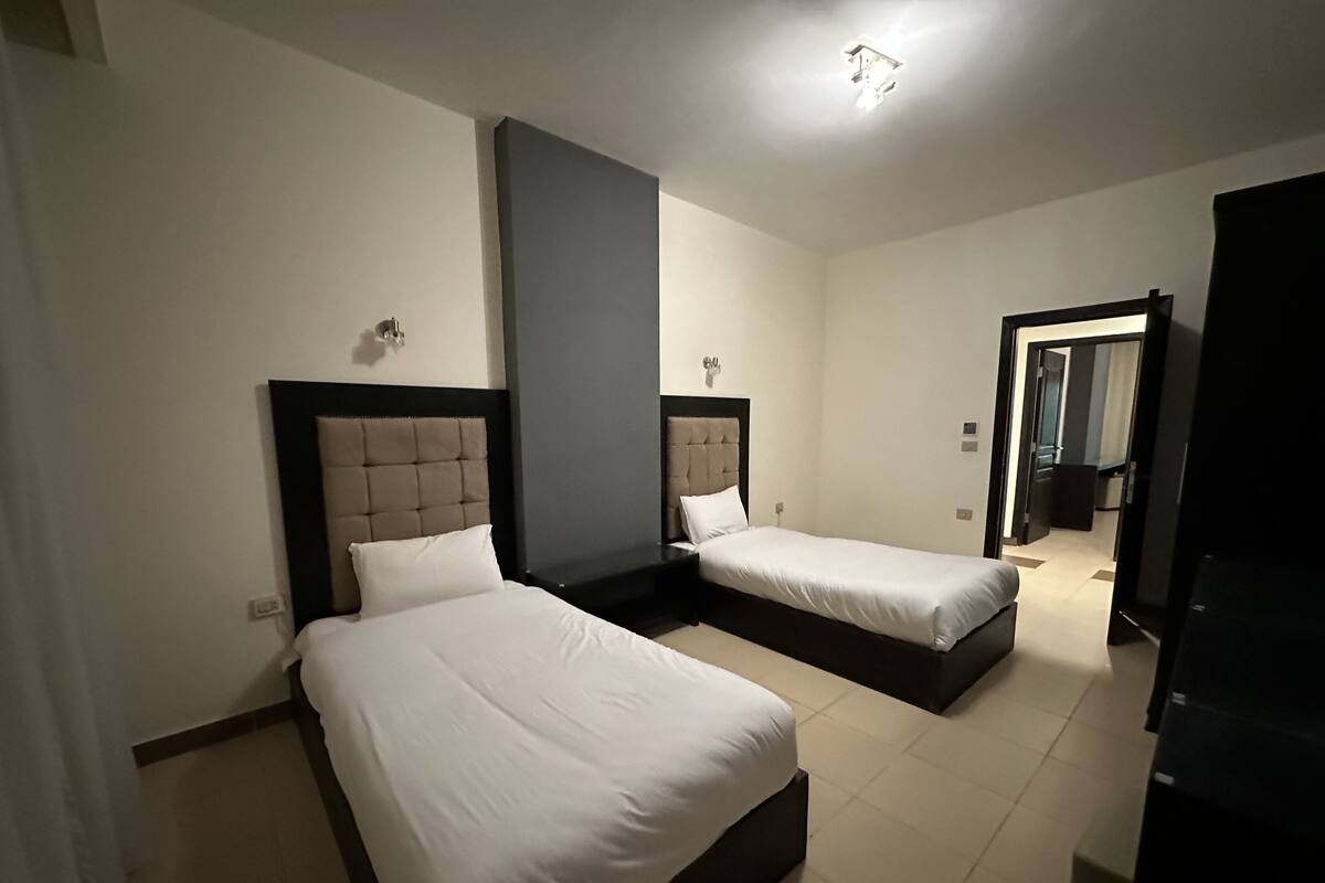 Royal Suite, 2 Bedrooms, Garden View (First Floor) | Living room | 43-inch LED TV with satellite channels, TV