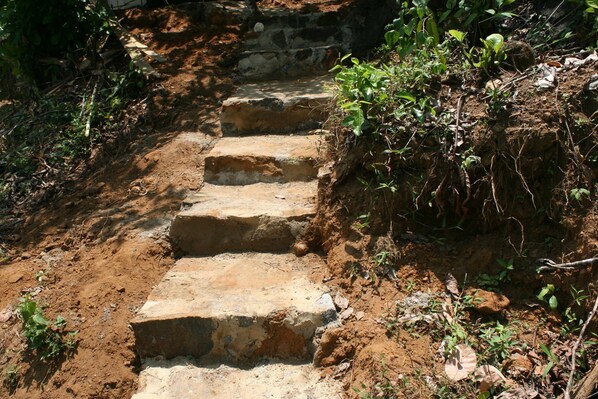 Staircase - Grandmaa Cooking Trail - Hostel (Ingiriya)