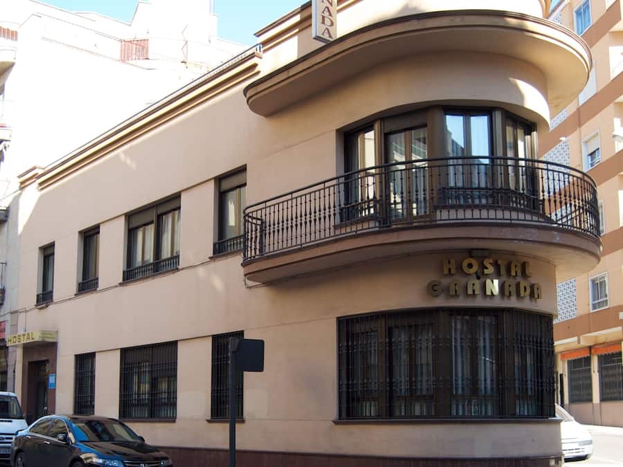 Façade de l’hébergement