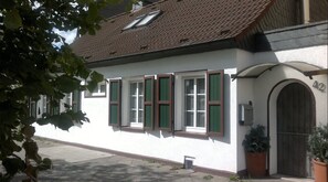 Fassade der Unterkunft