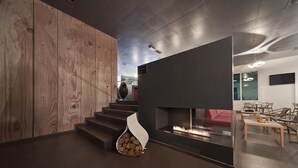 Lobby sitting area - WUD hotel (Ljubljana)