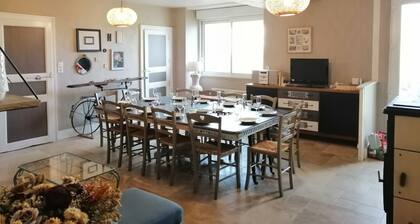 Gîte in Sarthe, 6 rooms12 pers. "Les Vernets", calm and country (35' to Le Mans)