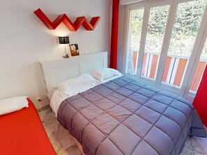 1 chambre, accĂšs au Wi-Fi (inclus), literie fournie