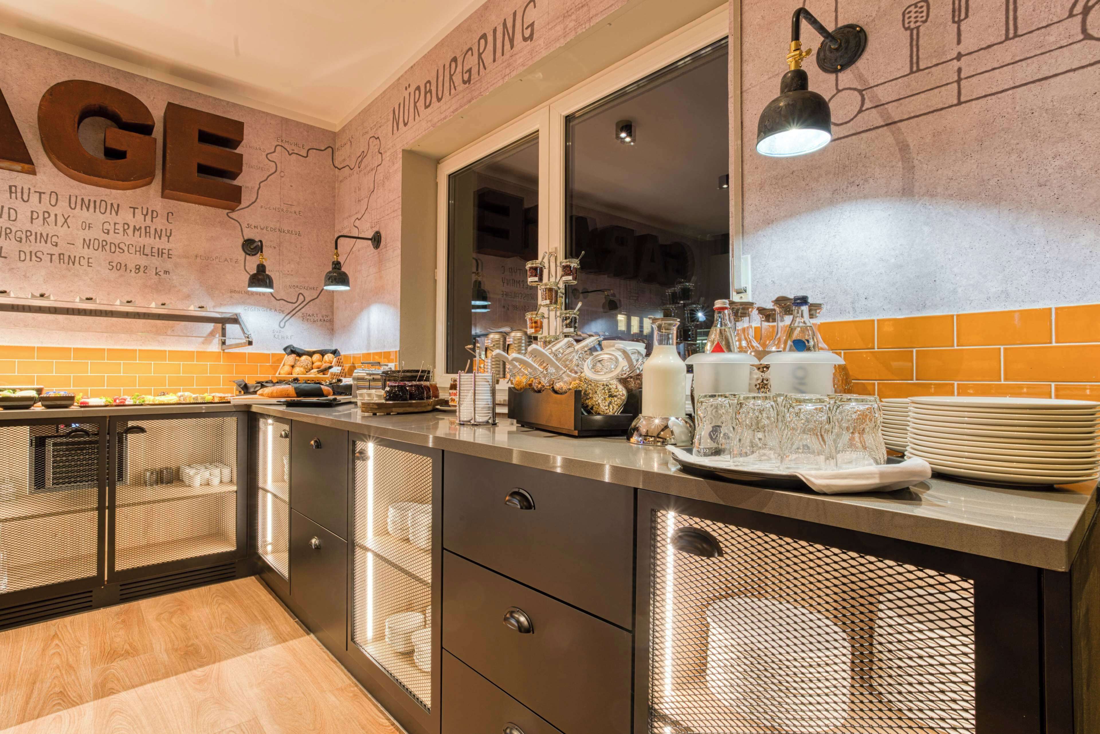 daily buffet breakfast (eur 17.9 per person)