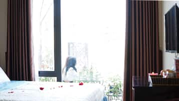 Chambre Double | Vue sur le jardin