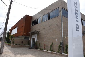 Façade de l’hébergement