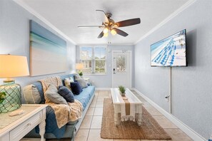 Smart TV - 🌴 Tranquil Coastal Escape @ Clearwater Beach Suites | Steps to Sand • Heated Pool ➠ CBS 203 (Clearwater)