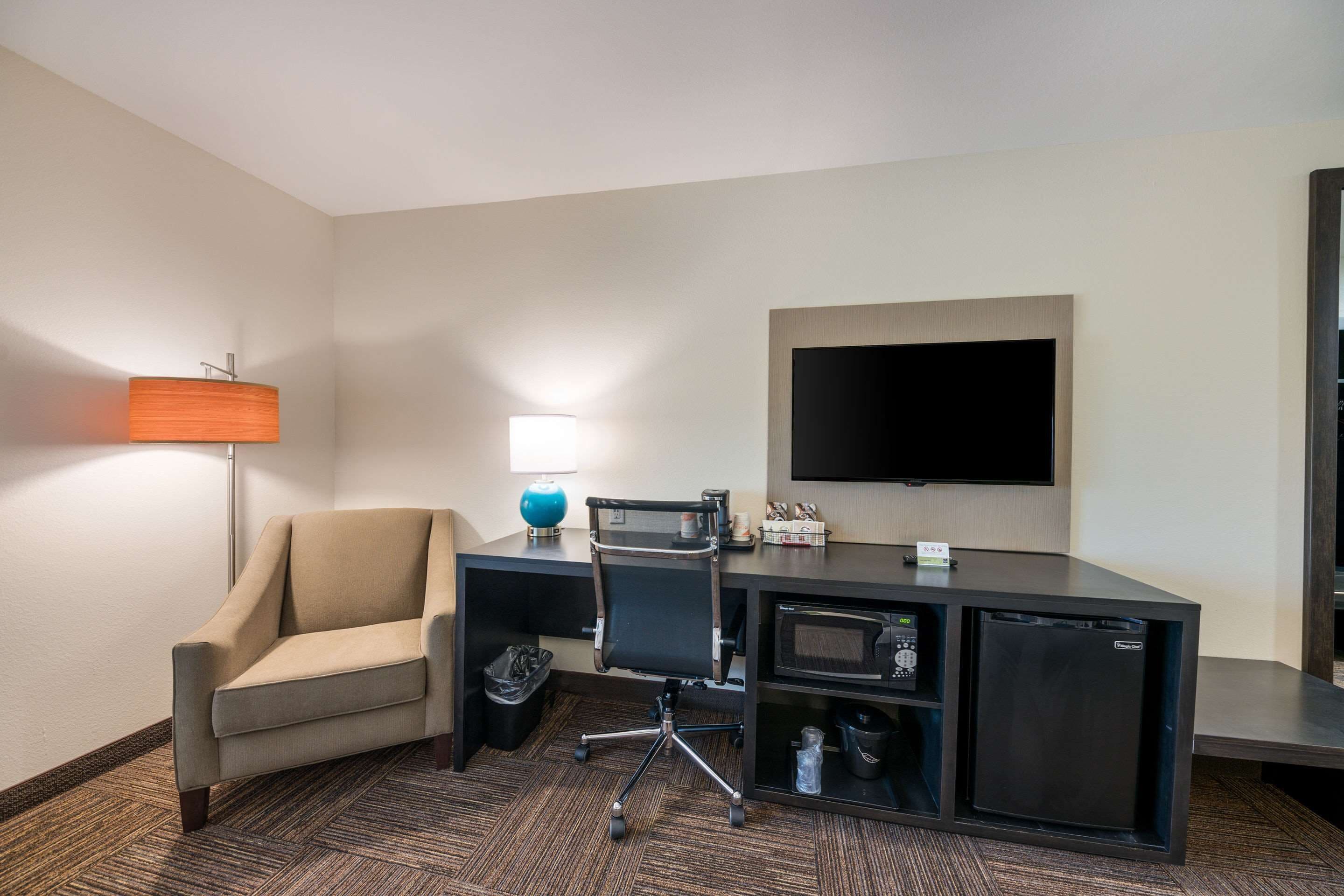 room, 2 queen beds, accessible, non smoking | 1 bedroom, desk, laptop workspace, iron/ironing board