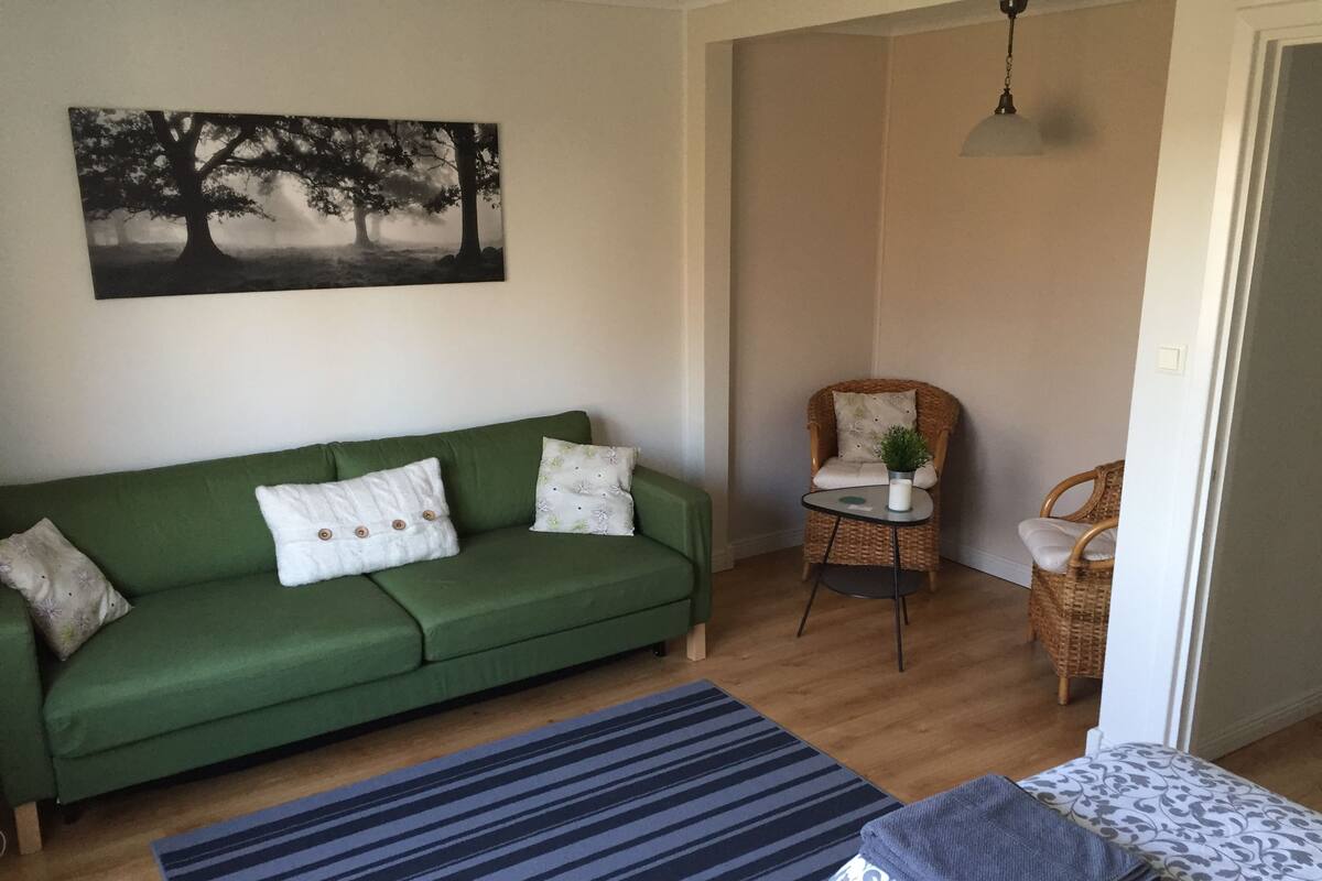 Apartment, Garden View (1) | Living area