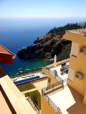 Villa, 3 Bedrooms, Terrace, Sea View | Terrace/patio - Blue Lagoon Village (Gazipasa)