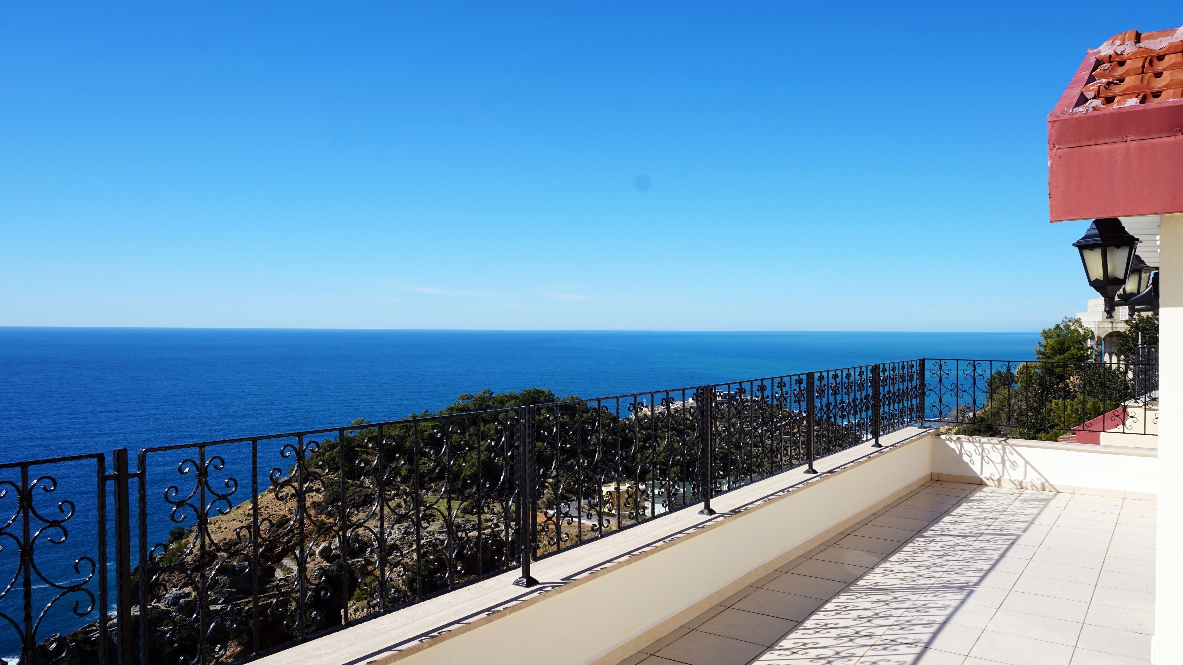 Villa, 3 Schlafzimmer, Terrasse, Meerblick | Blick vom Balkon