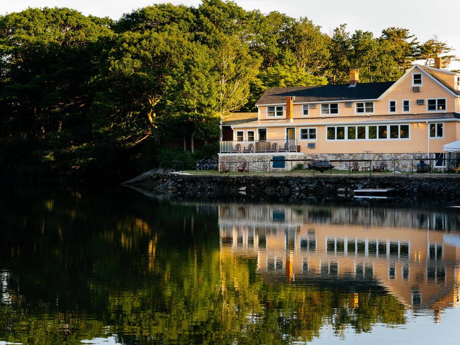 Fachada da propriedade