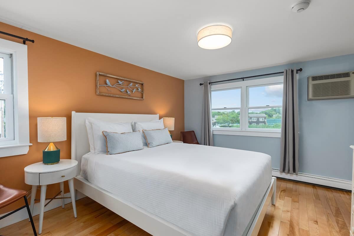 1 habitación y ropa de cama de alta calidad