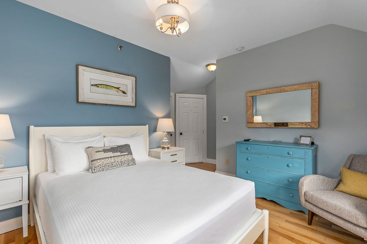 1 habitación y ropa de cama de alta calidad