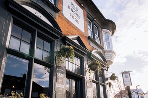 Façade de l’hébergement