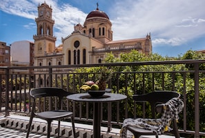 Deluxe Room with Balcony and City View | View from room