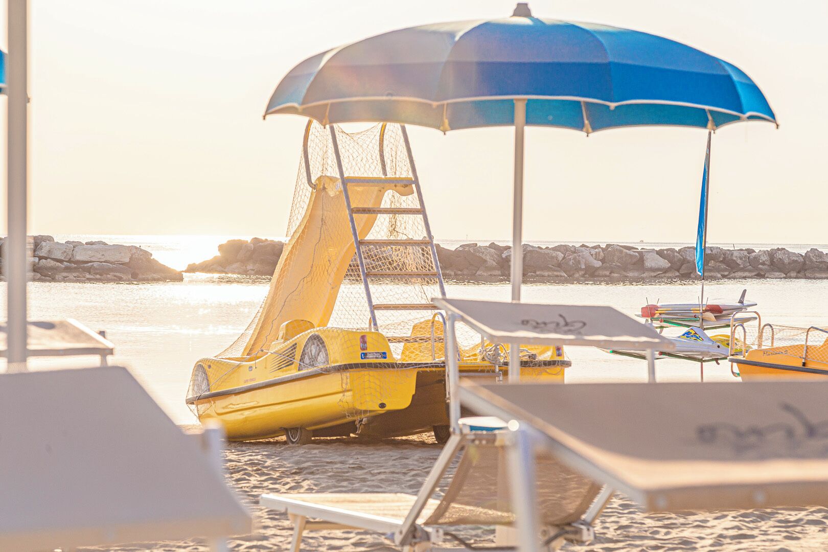 Spiaggia privata nelle vicinanze, 2 bar sulla spiaggia