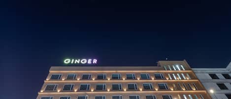 Front of property - evening/night