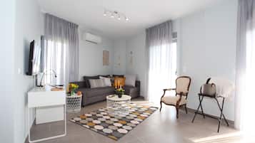 Appartement, 1 chambre | Salle de séjour