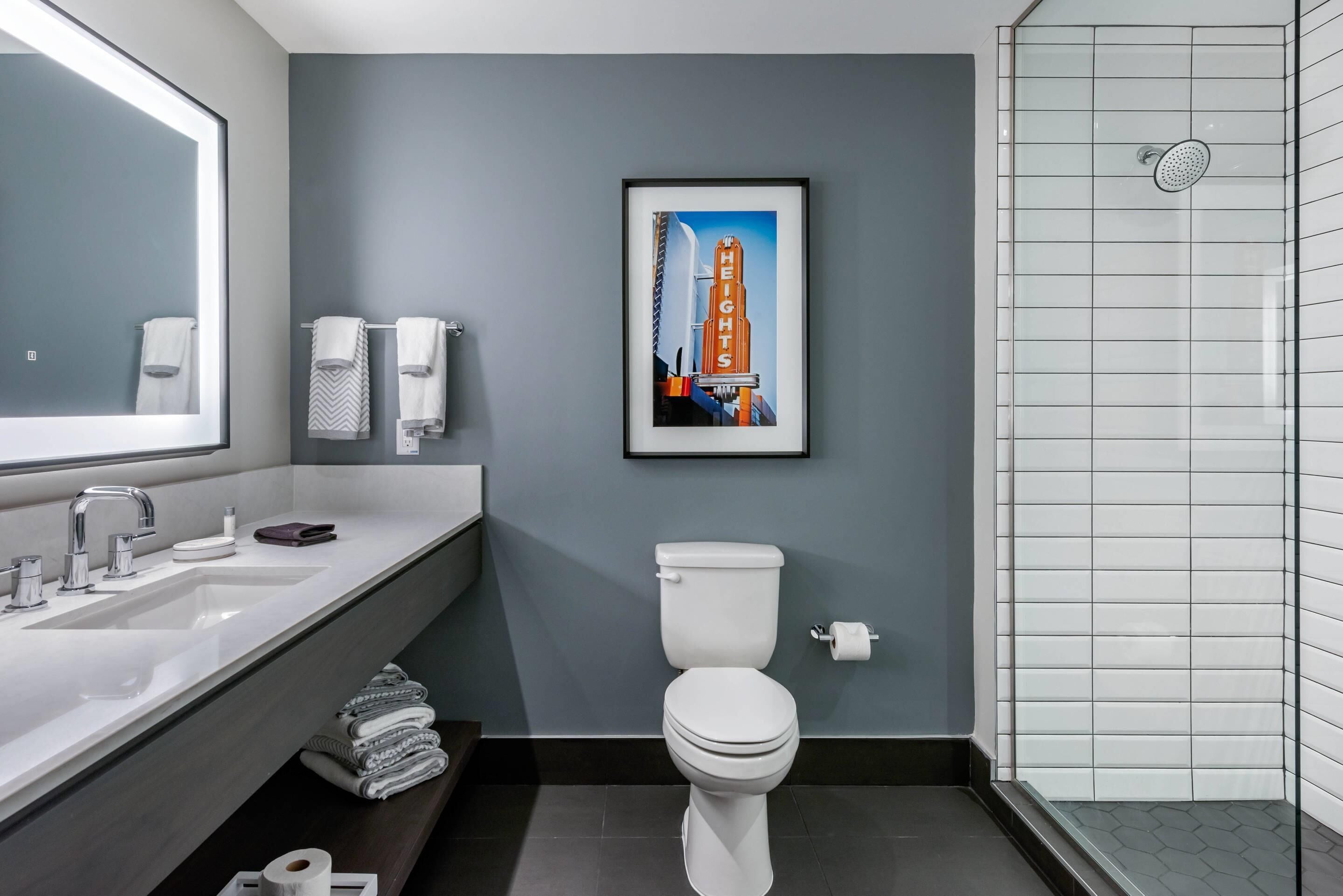 premium bedding, in-room safe, desk, laptop workspace