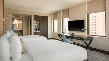 Premium bedding, in-room safe, desk, laptop workspace