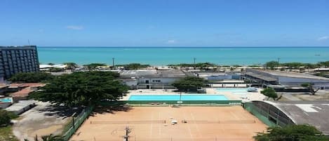 Vue sur la plage/l’océan