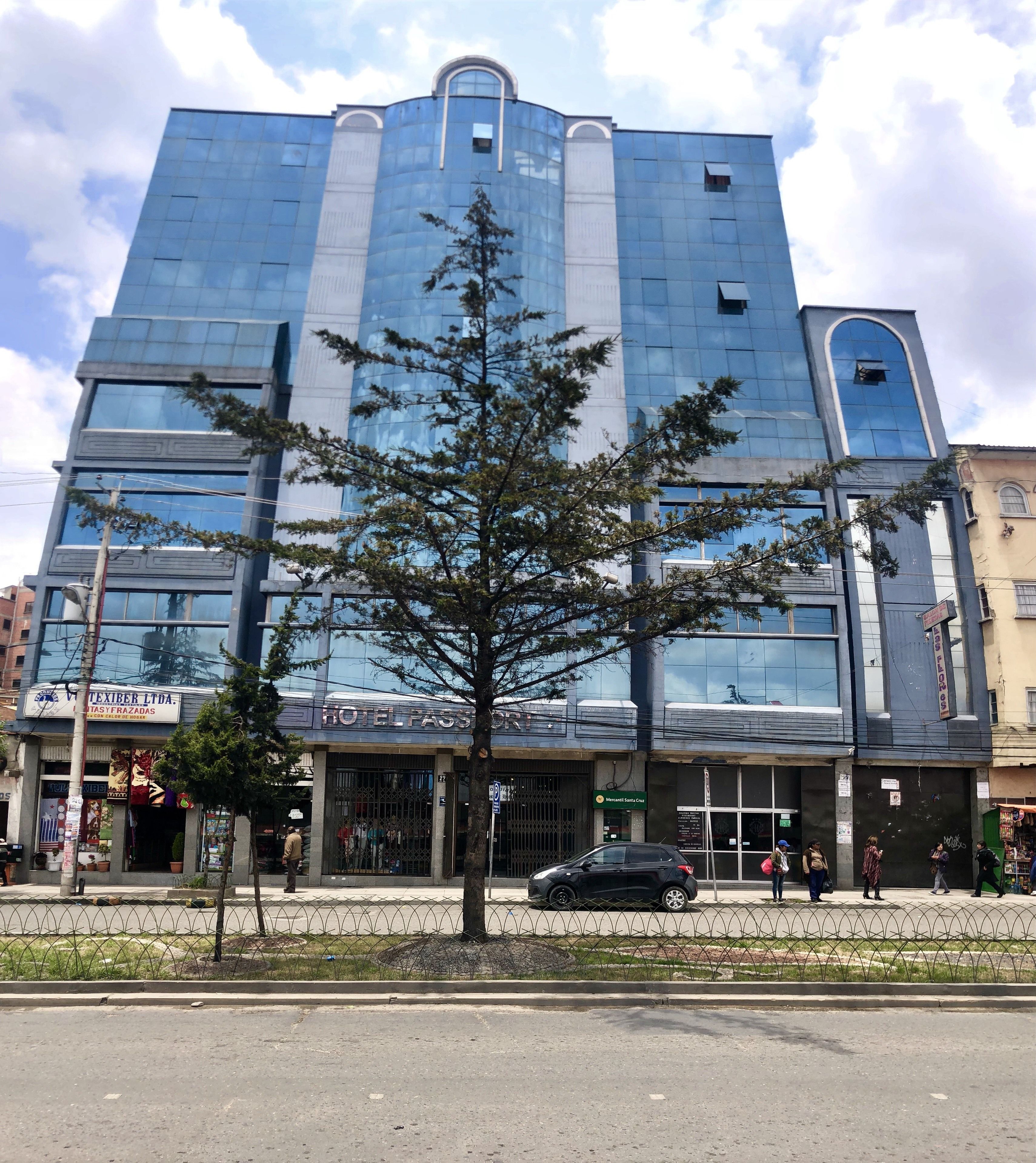 Fassade der Unterkunft