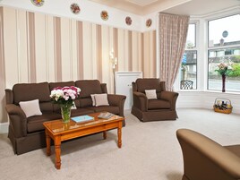 Sala de estar en el lobby