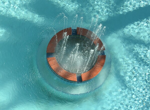 Indoor pool, outdoor pool