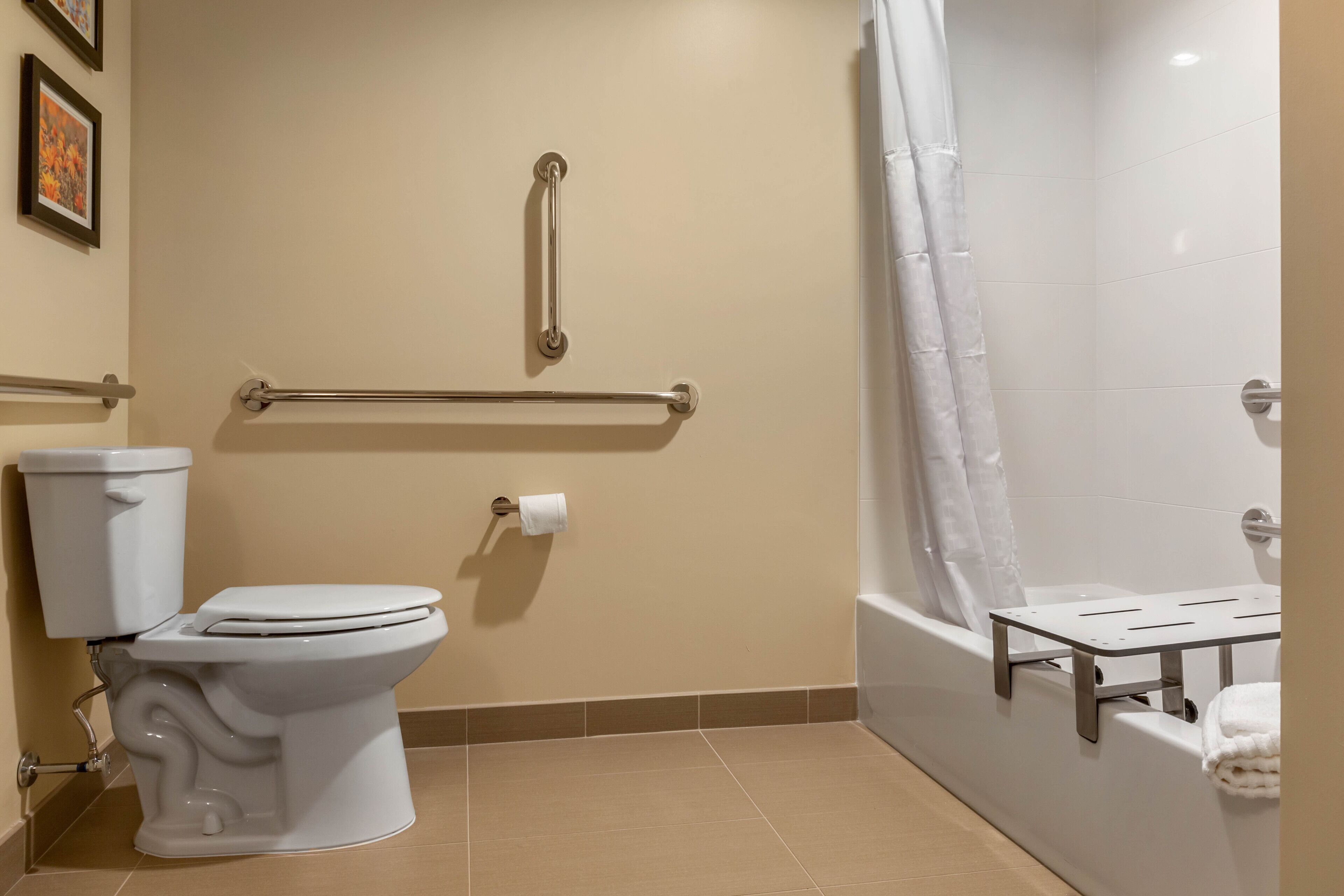 free toiletries, hair dryer, towels, soap